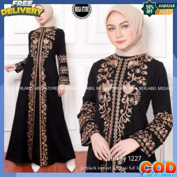Pakean Muslim Abaya Mewah Remaja Ghamis Basic Arab Saudi Jumbo Hamis Ghamis Tukey Anaya Terbsru Gmis