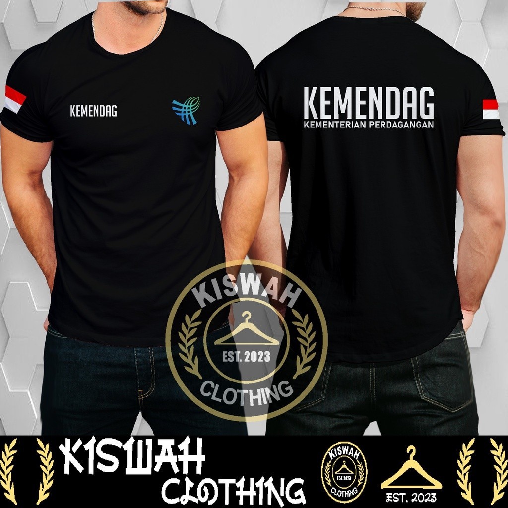 Kaos Tshirt KEMENDAG Kementerian Perdagangan Baju Distro
