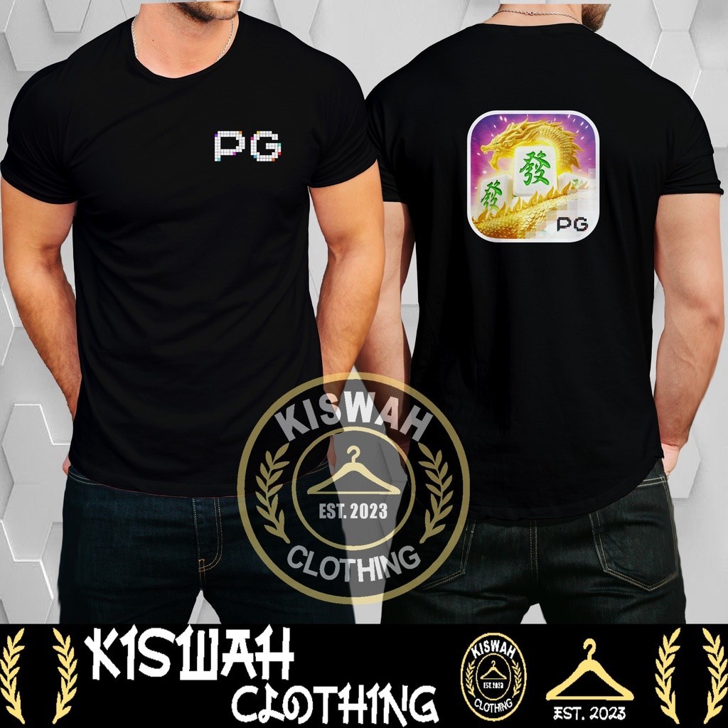 Kaos Tshirt PG Soft Mahjong Ways Game Slot Baju Distro