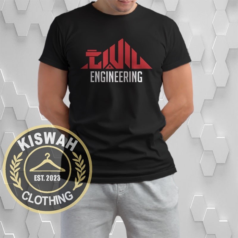 Kaos Tshirt Civil Engineering Teknik Sipil Baju Distro