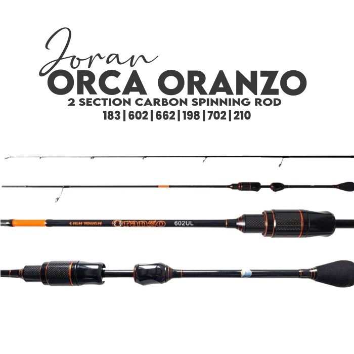 Orca Joran Pancing Spinning Orca Oranzo 183 602 UL Ultra Light Rod