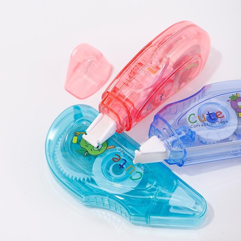 

Tip Ex Kertas 6 Pcs Correction Tape Transparan Fancy 68C 6 M Free Pouch