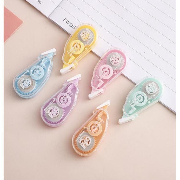 

Correction Tape Fancy Flower Transparan Isi 6 Pcs 5 M Free Pouch