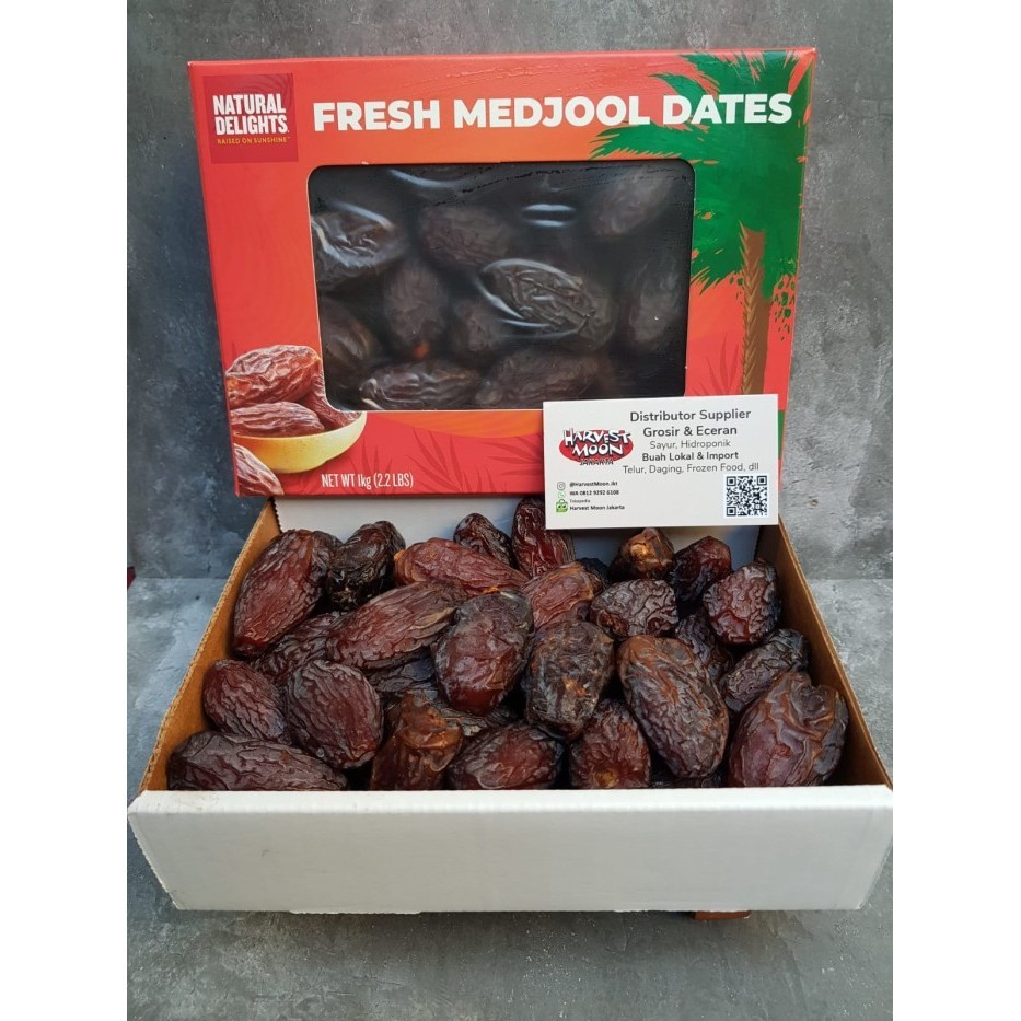 

Kurma - Harvestmoon Kurma Medjool Usa Per Pack @454Gr Asli Bukan Repack