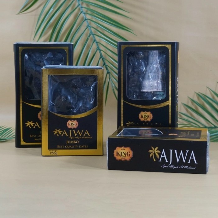 

Kurma - Kurma Ajwa King Dates Jumbo 1Kg Premium