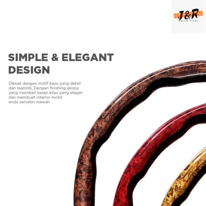 COVER STIR MOBIL 05 MOTIF KAYU