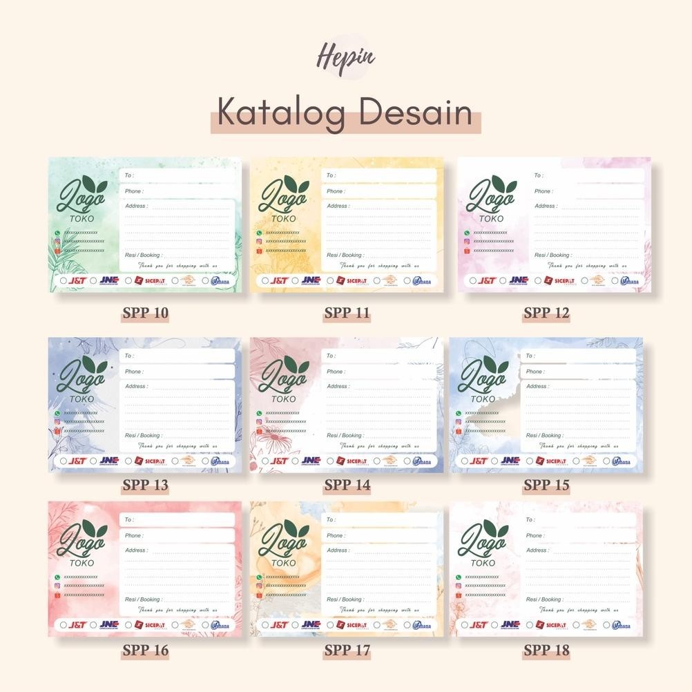 

Stiker Alamat Olshop Tema POWDER PASTEL - Stiker Resi Pengiriman Online Shop