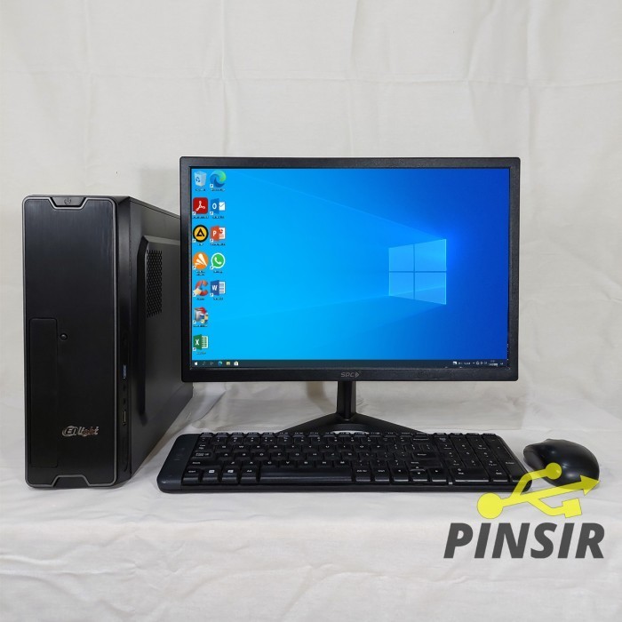 PC Rakitan i7 Full Set Lengkap Siap Pakai Untuk Profesional LED 22"