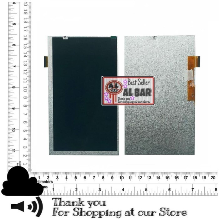 LCD Tab Advan Vandroid I7D / S7 S7A S7C / T1G+ Plus Layar Tablet ORI