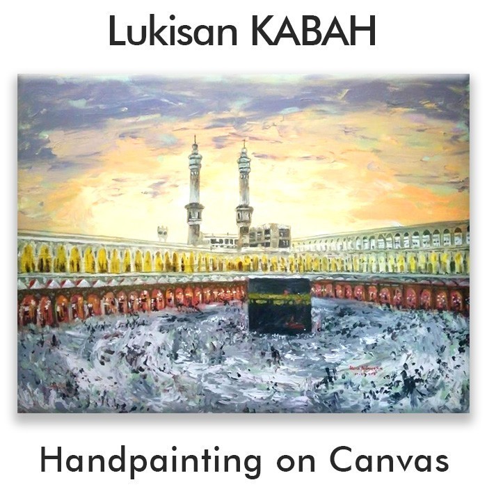 LUKISAN KANVAS KABAH - HIASAN DINDING