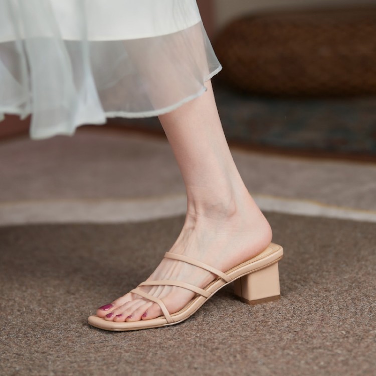 Haihils Wanita Kekinian Terbaru 2024 Sandal Jinjit Ibu2 Sendal Hak Tinggi Perempuan Dwasa Hak Tahu C