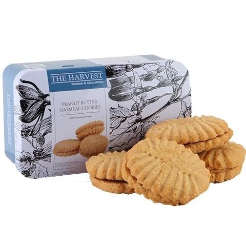 

New The Harvest Peanut Butter Oatmeal Cookies Limited Edition