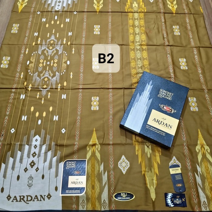 SARUNG KETJUBUNG ARDAN GOLD SONGKET SGJ