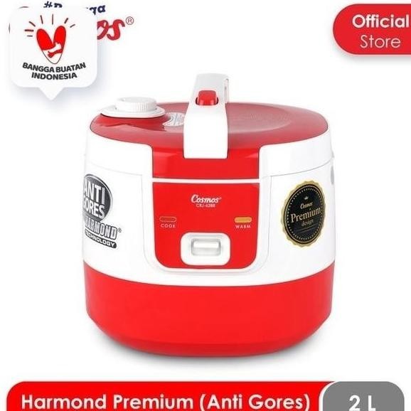 Murah Cosmos - Rice Cooker I Magic Com 2 Liter 400 Watt Harmond Tokonyafatma