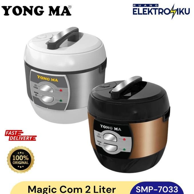 Magic Com Yong Ma 2 Liter Smc 7033 | Rice Cooker Smc7033 Smc-7033 Tokonyafatma