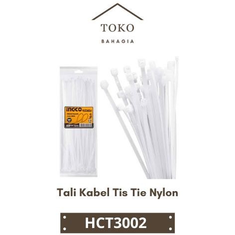 

Tali Kabel Tis Tie Nylon100-Pcs (30Cm Putih) Cable Ties Ingco Hct3002 Kualitas Premium