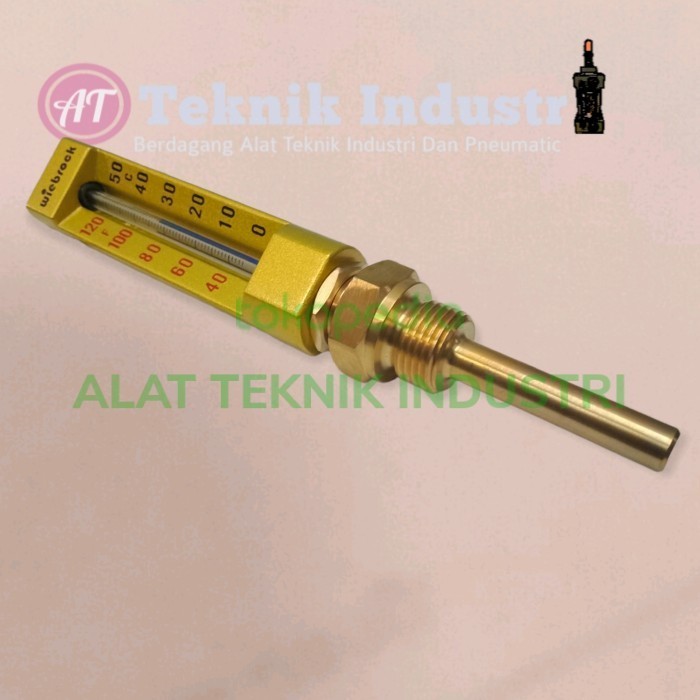 Thermometer 0~50 derajat Wiebrock