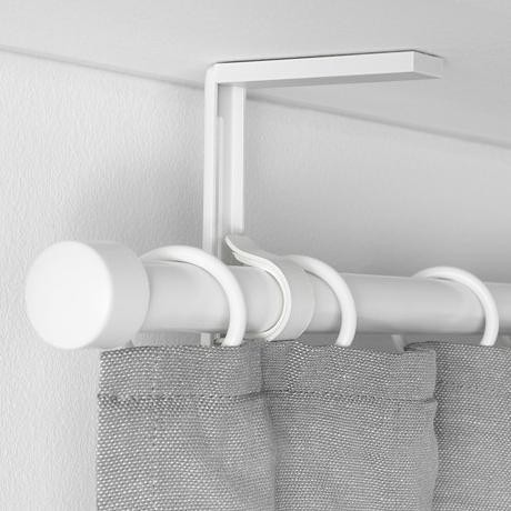 BETY Braket dinding/plafon Bracket untuk tiang gorden