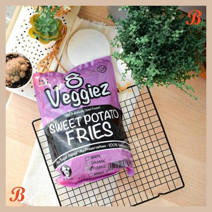 

| HOF | FROZEN IQF PURPLE SWEET POTATOES FRIES UBI UNGU FRIES BEKU 500 GR