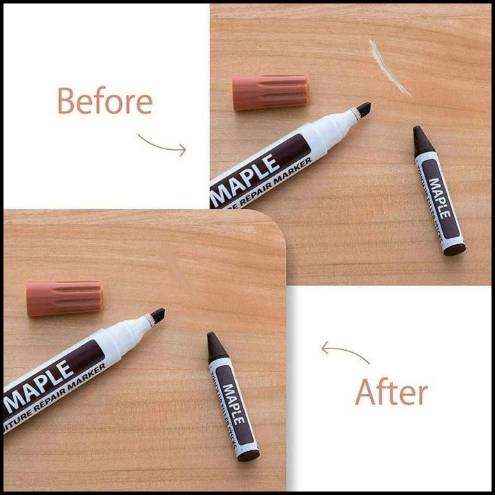 

BEST DEAL SPIDOL FURNITURE TOUCH UP MARKER PENGHILANG GORESAN KAYU SPIDOL REPAIR !!!!