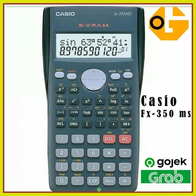 

Baru - Kalkulator scientific / casio fx 350ms