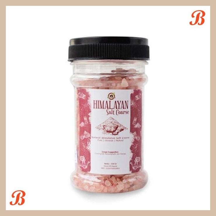 

| HOF | HIMALAYAN SALT COARSE ( BOTOL ) 150 GR