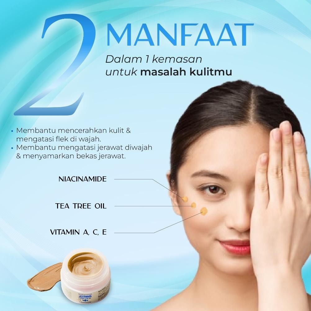 New Jestham Cream Korea Glow 2In1