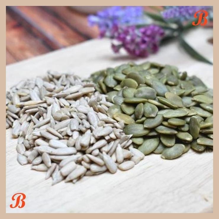 

| HOF | ROASTED MIX SUNFLOWER PUMPKIN SEEDS ( PANGGANG ) - 500 GR
