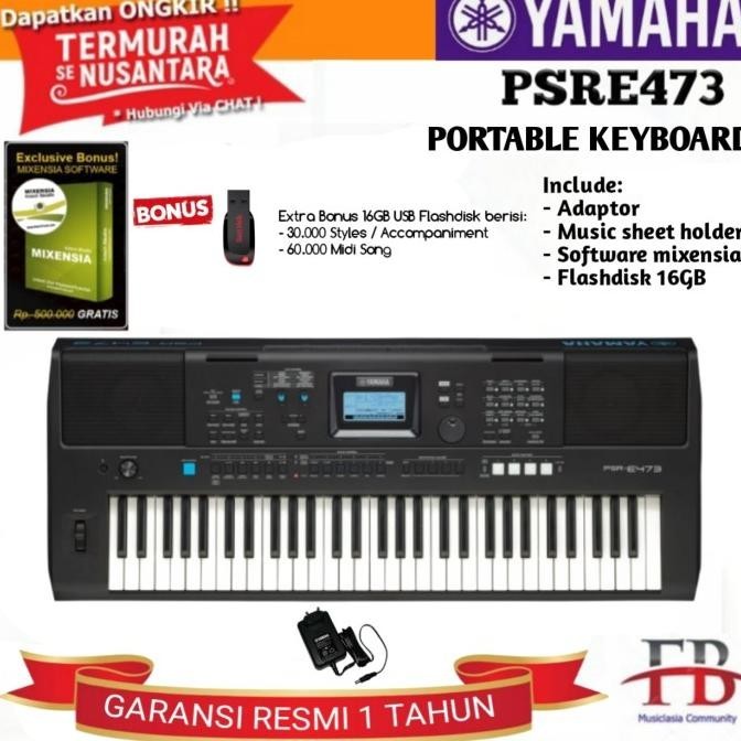 Keyboard Yamaha Psr E473 / Psre473 / E 473