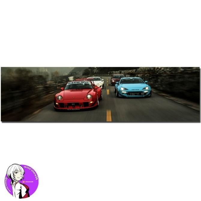 

POSTER MOBIL JDM HD 4K LONG uk 100x32cm Free Laminating Glossy
