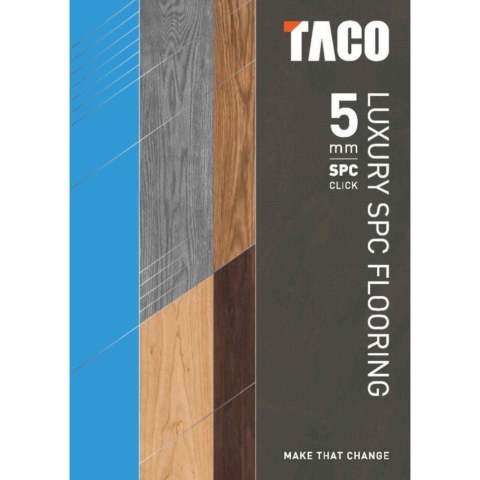 Lantai Spc Taco 5Mm Kualitas Premium