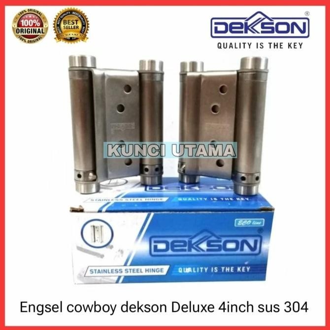 Engsel Cowboy Dekson 4In Sus 304 Engsel Coboy Pintu Bolak Balik Dekson Kualitas Premium