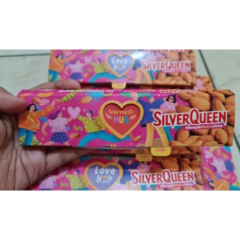 

T3Q SILVERQUEEN 58GRAM - COKLAT SILVERQUEEN 58GRAM EDISI VALENTINE - SILVERQUEEN EDISI VALENTINE