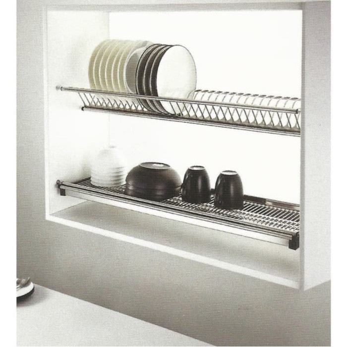 Rak Piring Stainless Kitchen Set 80Cm Vitco