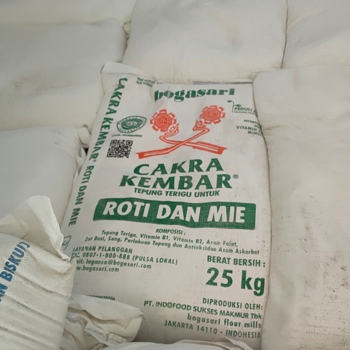 

Bettifer Cakra Kembar Tepung Terigu 25 Kg , Gojek Grab Only