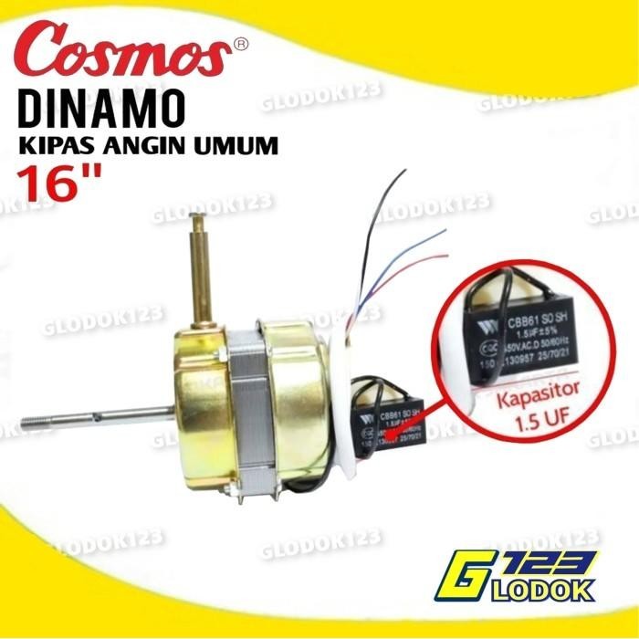 Motor Dinamo Kipas Angin Cosmos 16''