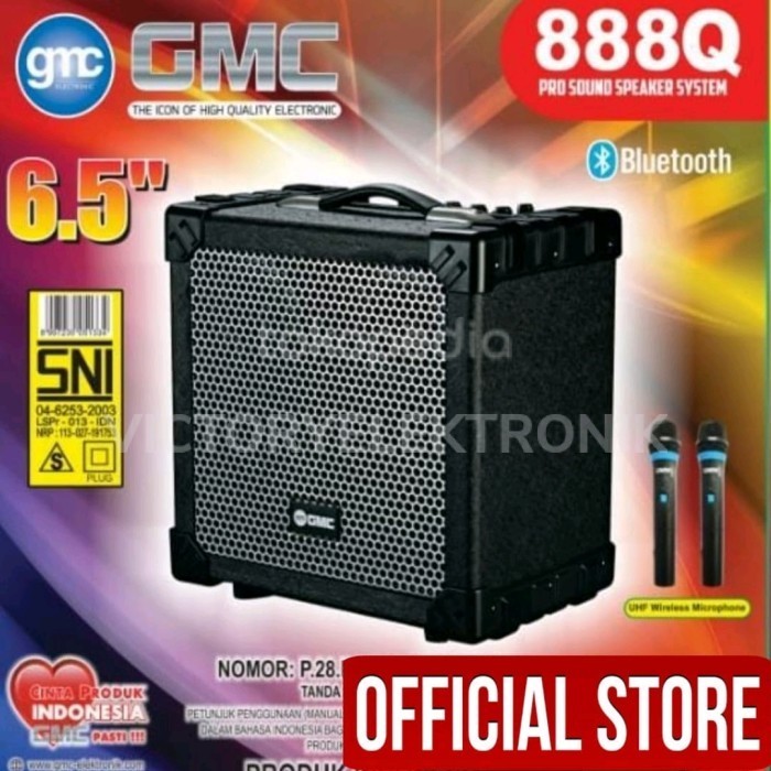 Speaker Karaoke Portable Gmc 888Q