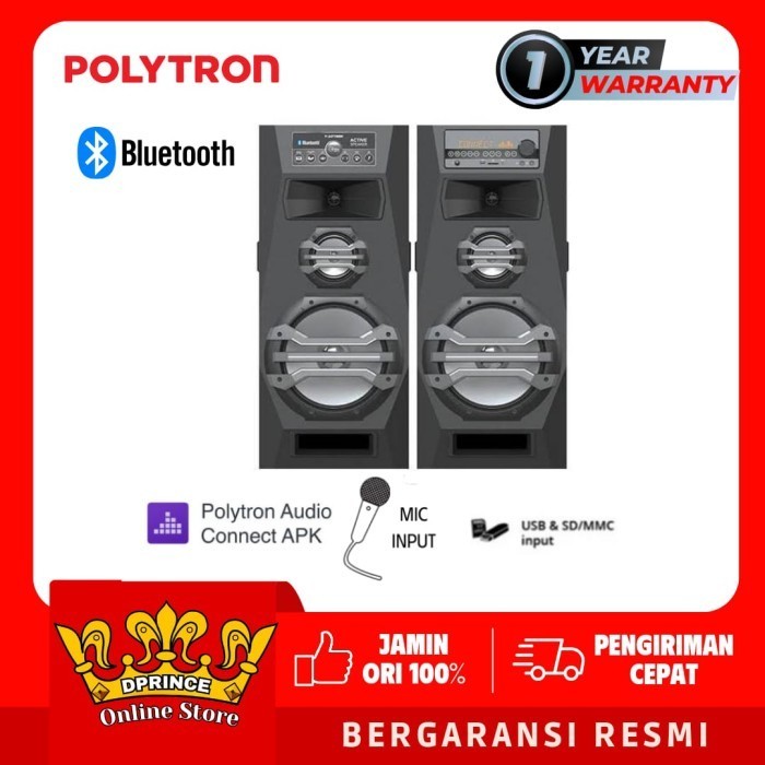 Polytron Pas-2A15 Speaker Aktif Bluetooth Pas 2A15