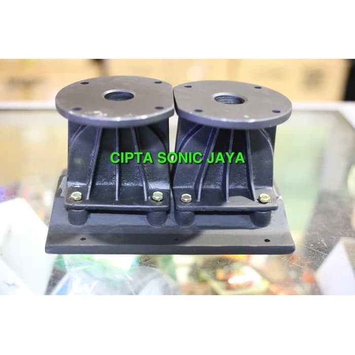 Horn Speaker Tweter 23X15 Cm Line Array Dobel Driver Almunium Babet