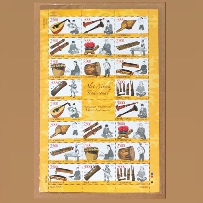 

Trend Indonesia 2013 Ms Alat Musik Tradisional Seri-1 Mnh. Stok Terbatas