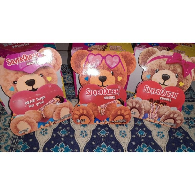 

HJ8 SILVERQUEEN PROMO VALENTINE DAY CHUNKYBEAR (330GR) , VALENTINE (258GR) ICP