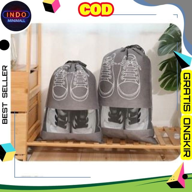 TAS SERUT SEPATU Anti Air - Shoes Bag Tempat Penyimpanan Sandal AC99