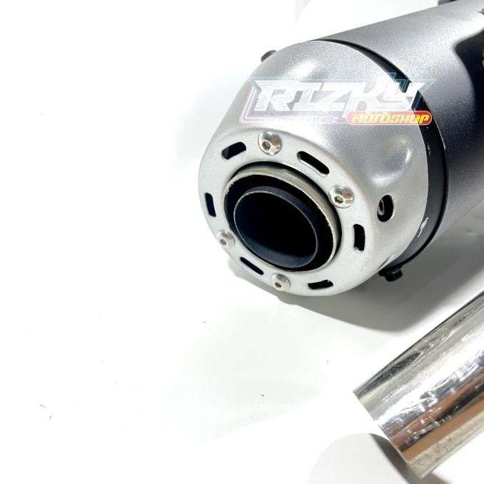 Masih Knalpot Kondoman Vario 125 Old + End Muffler Vietnam - Original Rz Pro