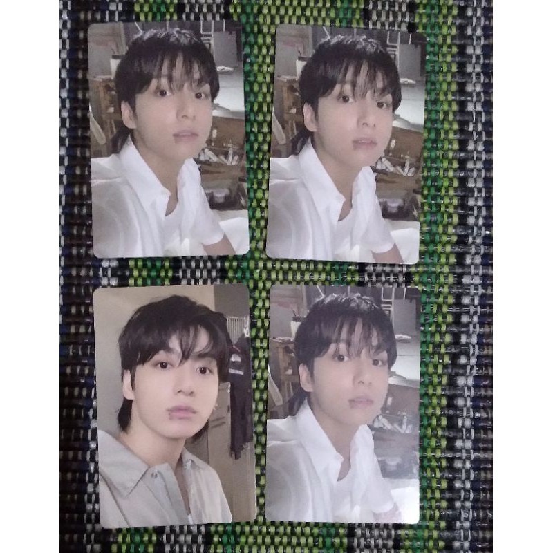[READY STOCK] BTS Photocard Jungkook Album GOLDEN PC SHARING JK Original Seven 3D Golden Official