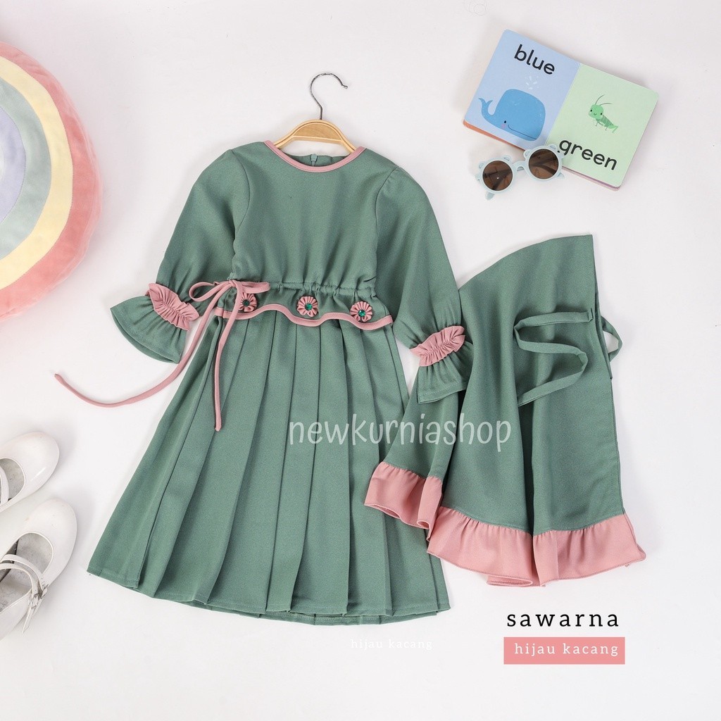 Gamis Anak Perempuan Terbaru 224 Umur 12 Tahun 5 1 8 13 2 1 Baju Kurung Melayu Jilbab Cadar Rok Mini