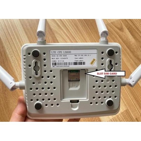 BARANG TERLARIS Wifi Wireless Router 4G LTE CPE Smartcom LX600 300Mbps SIMCARD