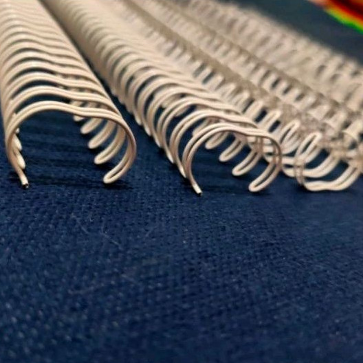 

Ring Jilid Kawat Nomor 8 Spiral 1/2 F4 38 Loops 3:1 12mm O Binding Wire