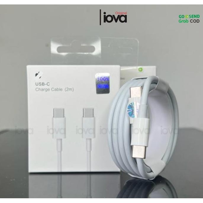 Big Sale - Kabel Data apple Type C To Usb C 1M 2M Cable MacBook ipad pro air ori - kabel C to C 1M
