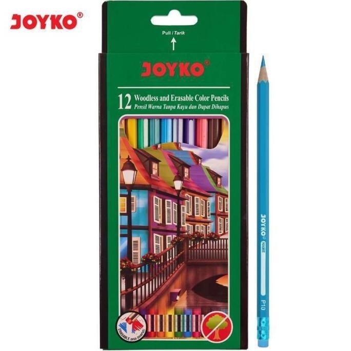 

Update - PENSIL WARNA JOYKO ERASABLE 12 & 24 WARNA (BISA DI HAPUS) - 24 WARNA