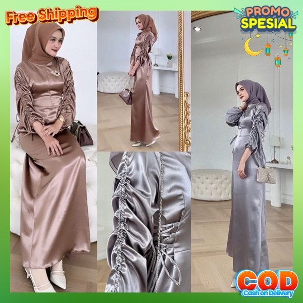 Games Jumbo Mewah Bj Muslim Gamia Maxi Terbaru2024 Gamisterbaru Maxy Dress Syari Murah Baju Ghamis I